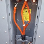 Outgoing cable connector